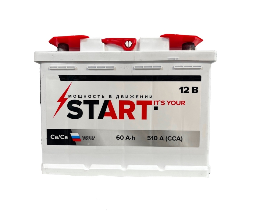 Аккумулятор START, 60 Ah, обратная полярность